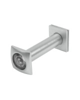 Глазок дверной, оптика пластик DV-Q 4/130-70/Z (VIEWER 4 DVQ) SSC сатинированный хром