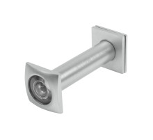 Глазок дверной, оптика пластик DV-Q 4/130-70/Z (VIEWER 4 DVQ) SSC сатинированный хром