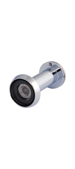 Глазок дверной, оптика пластик DV-LUX 3/90-50/Z (VIEWER 3 DVZ_LUX) CP хром