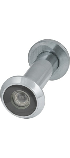 Глазок дверной, оптика стекло DV-PRO 3/100-60/BR/HD (DVG3/HD) CP хром