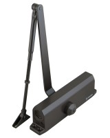 Доводчик дверной DC20-6W (DC-206W) BR до 160 кг (коричневый)