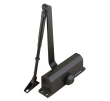 Доводчик дверной DC20-4 (DC-204) BR до 85 кг (коричневый)