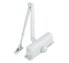 Доводчик дверной DC20-5 (DC-205) WH до 120 кг (белый)