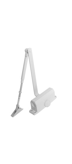 Доводчик дверной DCTR15-60 hold open WH белый