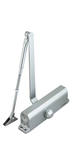 Доводчик дверной DC20-6W (DC-206W) AL до 160 кг (алюминий)