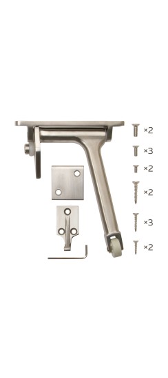 Координатор закрывания двустворчатых дверей DC-1002 INOX 304 (от 40 до 200 кг)