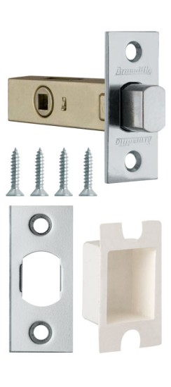 Задвижка врезная METDB920-45-25 (DB 920-45-25) CP Хром SKIN