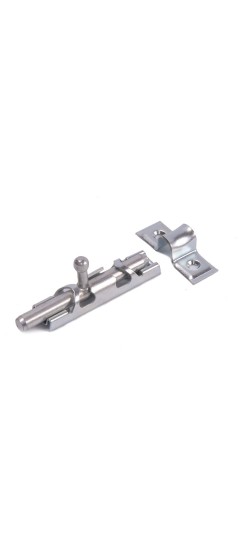 Шпингалет ЗТ-12 малый цинк белый