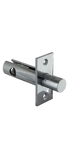 Задвижка врезная DB-PRO.867 (DB 867) CP (хром) 67мм