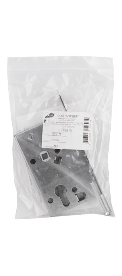 Корпус врезного замка с защёлкой ЗВ 4-3/55 /78919/