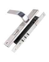 Замок цилиндровый с ручкой LOCKSET90.ORION.4585-3 (KIT P90 4585/3 ORION) SN/CP мат.никель/хром