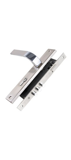 Замок цилиндровый с ручкой LOCKSET90.ORION.4585-3 (KIT P90 4585/3 ORION) SN/CP мат.никель/хром