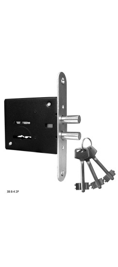 Замок врезной сувальдный ЗВ8-4 2Р, 3 кл.