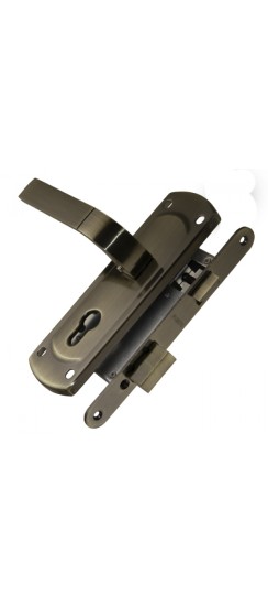 Корпус замка с ручкой LOCKSET25.ORION.5558-1 (KIT P25 5558 ORION) AB бронза