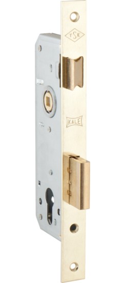 Корпус врезного замка с защёлкой 152/R (35 mm) w/b (латунь)