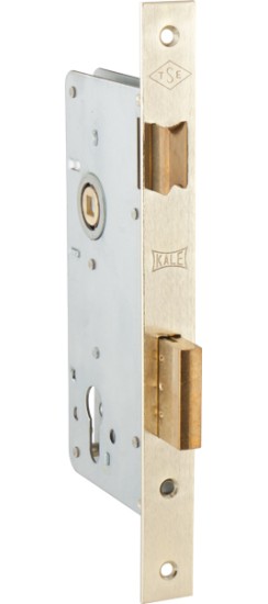 Корпус врезного замка с защёлкой 152/R (40 mm) w/b (латунь)