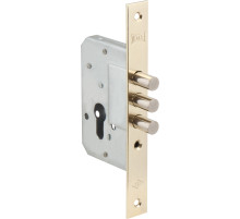Корпус врезного замка 189/3M (45 mm) w/b (латунь)