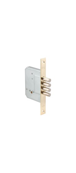 Замок врезной крестообразный 189/4MF (52 mm) (латунь), 5 кл.