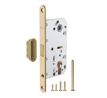 Корпус врезного замка MAGNM85C-50 (M85C-50) SSG сатинированное золото