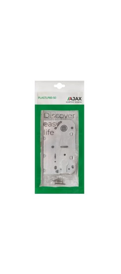 Корпус врезного замка c защёлкой PLASTLP85-50 SN матовый никель