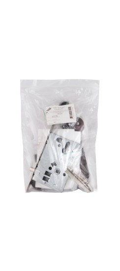 Корпус врезного замка с защёлкой в комплекте с ручкой ЗВ4-31/55 (медный антик) /78930/