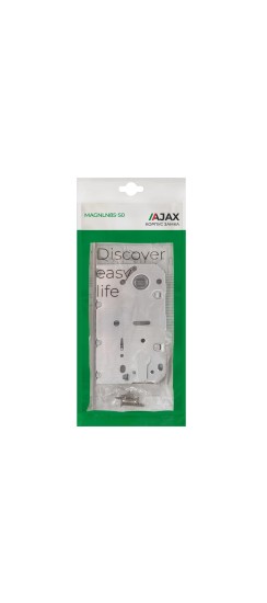 Корпус врезного замка с защелкой MAGNLN85-50 SN мат.никель