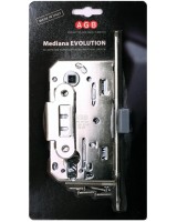 Корпус замка под цилиндр MEDIANA EVOLUTION B01103.50.06.567 с отв. планкой B01000.13 (никель)