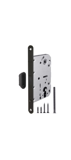Корпус врезного замка MAGNM85C-50 (M85C-50) BL черный