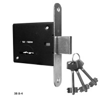 Замок врезной сувальдный ЗВ8-4, 3 кл.