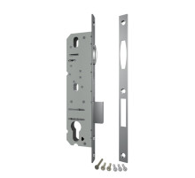 Корпус узкопрофильного замка с роликовой защёлкой PROF5116-25 CP хром