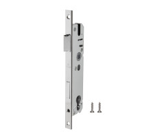 Корпус узкопрофильного замка с защелкой PROF4916-25/92 CP хром