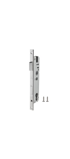 Корпус узкопрофильного замка с защелкой PROF4916-25/92 CP хром