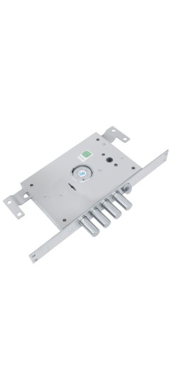 Замок врезной сув. с защёлк ЗВ 21.14 Т (лев) со смен.мех-ом, (без накл), дл. кл. 54 мм, 5+1/123:450/