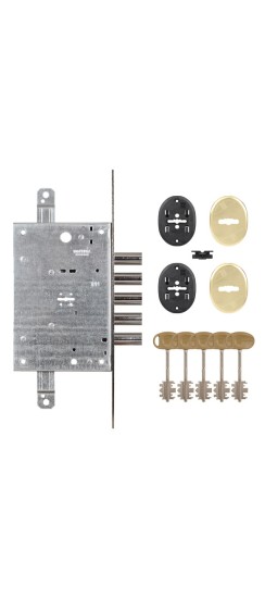 Замок врезной сувальдный 52.783 (универсальный), без накл.