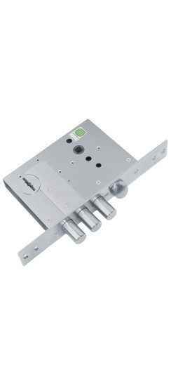 Замок врезной сувальдный с защёлкой ЗВ 50.11, 4 кл. (длинный кл. 59 мм) /123:004/