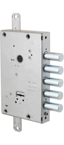 Замок врезной сувальдный NEW CAMBIO FACILE 57.655.48 (тех. упаковка), ключ 64 мм