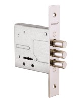 Замок врезной сувальдный ЗВ8-8У с ригелем 12 мм, 3 кл. /76314/