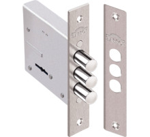 Замок врезной сувальдный Кремень 1.04.07, 5 кл. /08958/