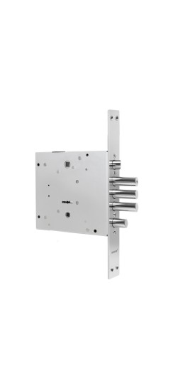 Замок врезной сувальдный с задвижкой и защёлкой ЗВ9-8 МКЗ/15, 5 кл. /77937/