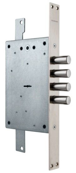 Замок врезной сувальдный ЗВ 20.02 Т с тягами, 5 кл. /123:223/