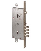 Корпус врезного двухцилиндрового замка с задвижкой и защёлкой 56.786.48 (тех. упаковка)