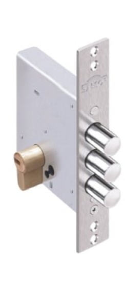 Корпус врезного замка Лазурит 1.01.07 /14370/