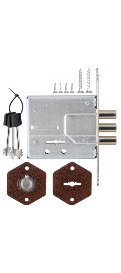 Замок врезной сувальдный ЗВ8-8У/13 (без отв. планки), 3 кл. /79900/