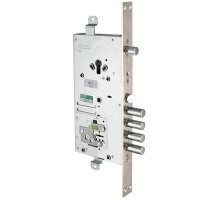 Замок врезной двухсистемный 54.J939M-S MyKey (левый), перекод. с торца, кл. 60 мм, без накл.