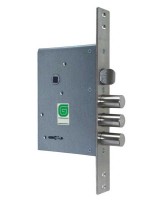 Замок врезной сувальдный с защёлкой ЗВ 30.11, 4 кл. /123:105/