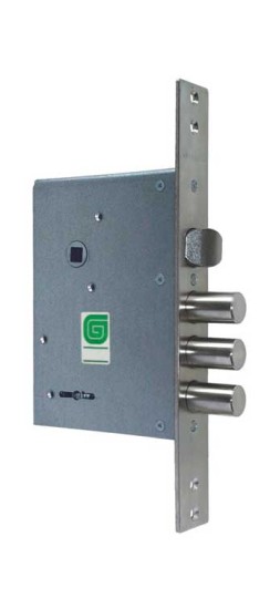 Замок врезной сувальдный с защёлкой ЗВ 30.11, 4 кл. /123:105/