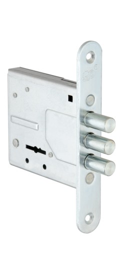 Замок врезной сувальдный ЗВ8-4С/13, 3 кл. /76600/