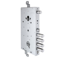 Замок врезной двухсистемный 54.J916M-S My Key (левый), перекод. с торца, кл. 60 мм, без накл.