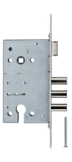 Корпус врезного замка с защёлкой ЗВ 12.11 /123:34/