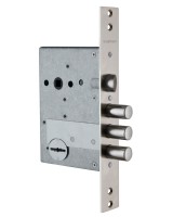 Замок врезной сувальдный с защёлкой ЗВ 50.11, 4 кл. /123:125/